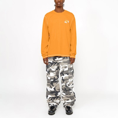 Stüssy Stussy x Mountain Hardwear Logo Graphic Long Sleeve Retro Tee Unisex. om0882 Details for Stüssy Stussy x Mountain Hardwear Logo Graphic Long Sleeve Retro Tee Unisex. om0882