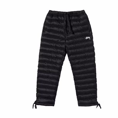 Stüssy Stussy Nike Retro Black Down-Filled Track Pants. DC1093-010