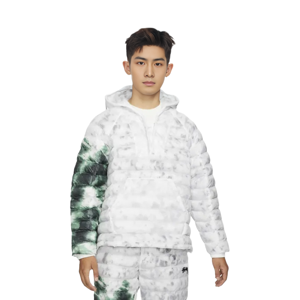 Shop Stüssy x Nike聯名染色連帽外套灰色冬季版男款。 DC1085-101