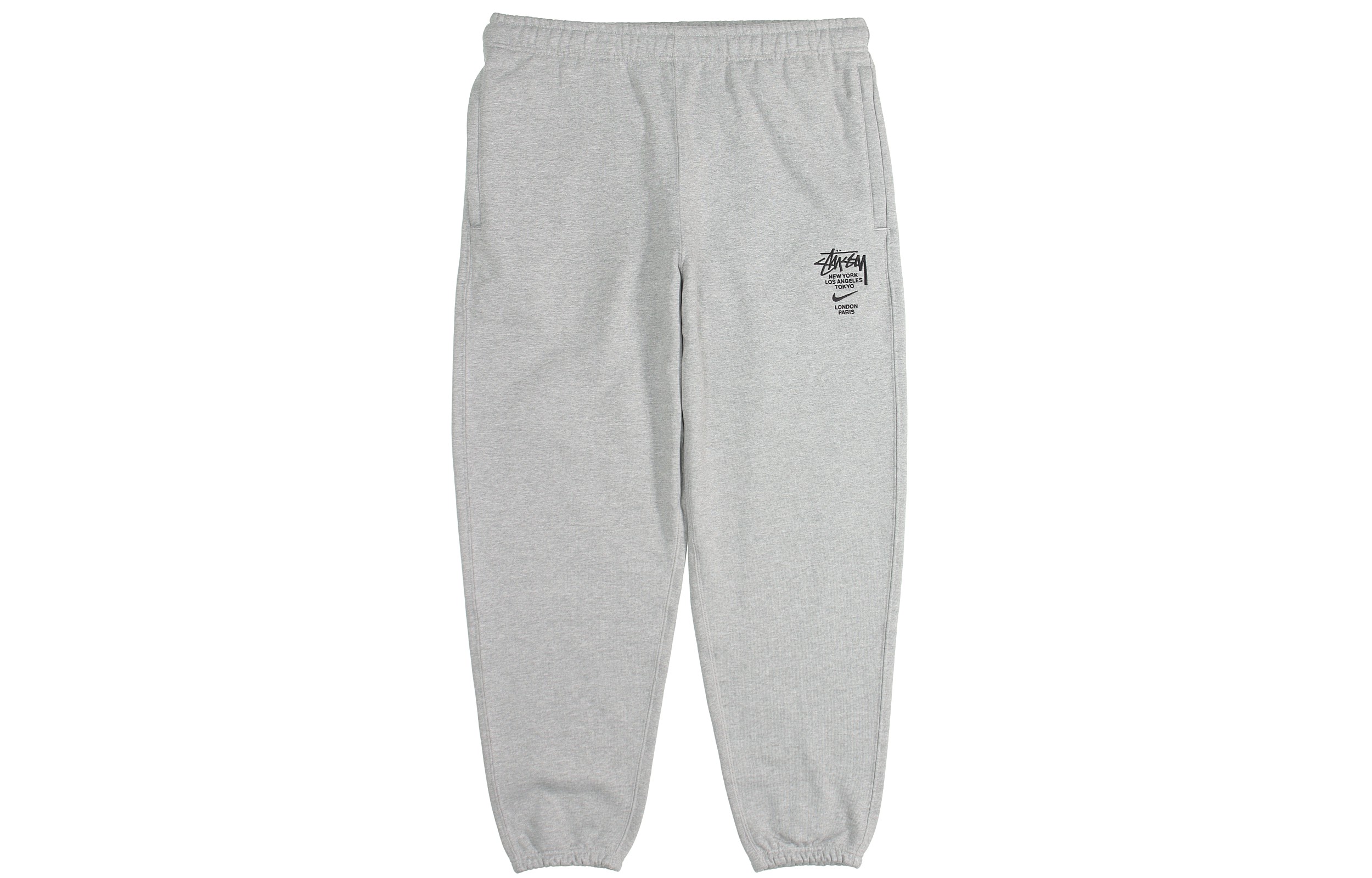 Stüssy Stussy x Nike Fleece Retro Knit Joggers Grey (Unisex Asia Edition). DC4228-050