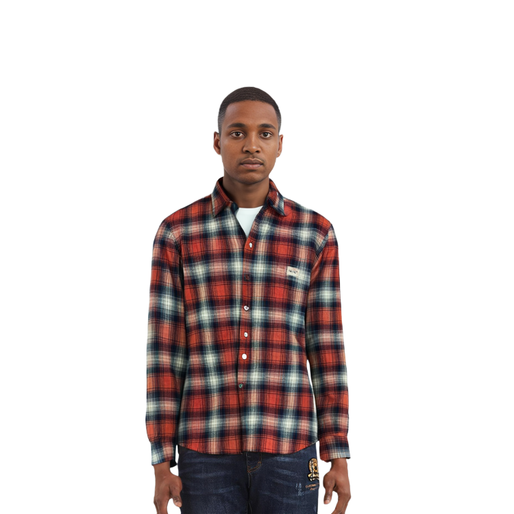 Stüssy Stussy OUR LEGACY SS24 Plaid Button-Up Long Sleeve Retro Shirt Unisex. WS4232WRA 圖 8