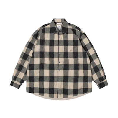 Stüssy Stussy OUR LEGACY Work Shop Borrowed Plaid Jacket Grey Unisex Vintage Style. WS4222BG