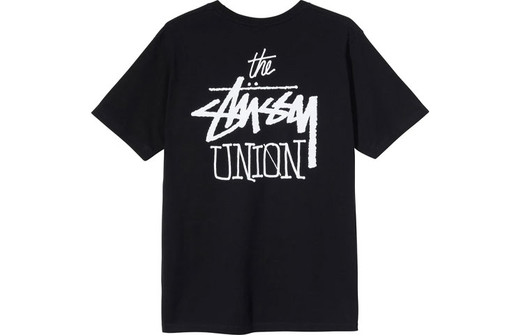 Stüssy Stussy UNION Logo Graphic Vintage Crewneck Short Sleeve T-Shirt . 3903694