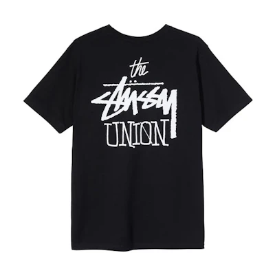 Stüssy Stussy UNION Logo Graphic Vintage Crewneck Short Sleeve T-Shirt . 3903694