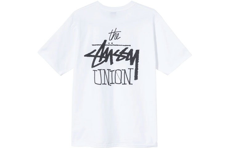 Stüssy Stussy UNION Logo Graphic Vintage Crewneck Short Sleeve T-Shirt . 3903694 圖 8