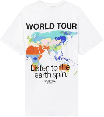 Stüssy Thermal Tee White Order Stüssy Thermal Tee White