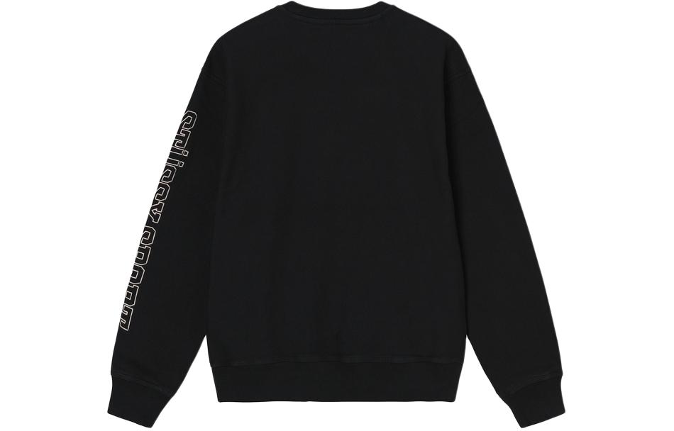 Stüssy Unisex Fleece-Lined Crewneck Sweatshirt with Side Lettering Design SUSSW118474MI 圖 3