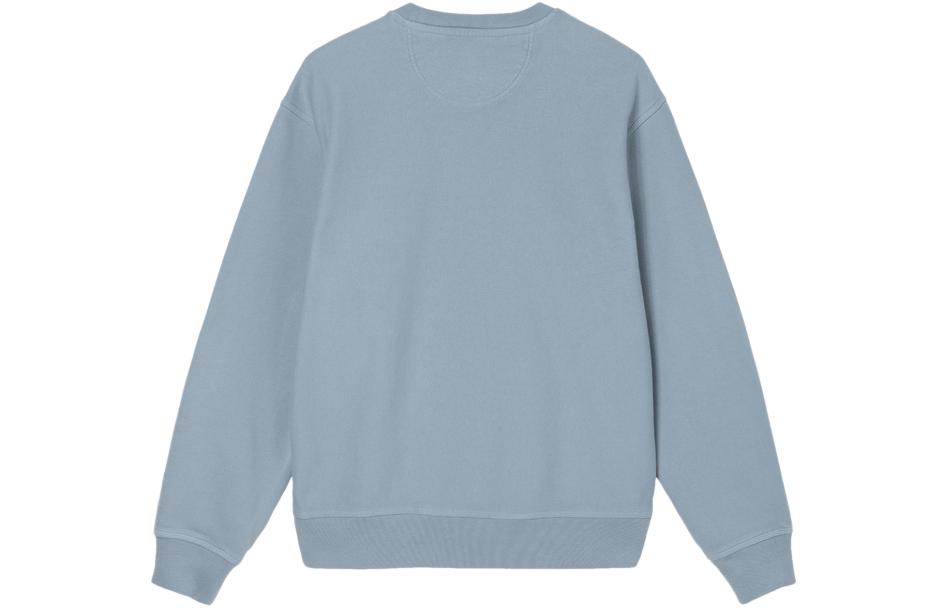 Stüssy Vintage Embroidered Fleece Crewneck Sweatshirt SUSSW118463XHBKX