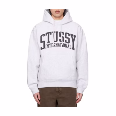 Stüssy Vintage Letter Graphic Oversized Fleece Hoodie - Retro Style 1925003