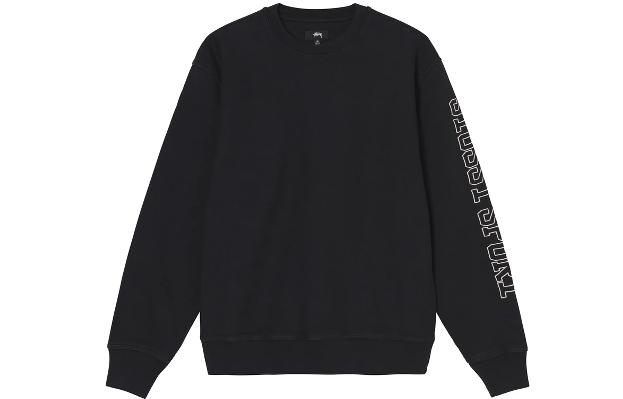 Stüssy Vintage Letter Print Long Sleeve Sweatshirt Unisex 118462