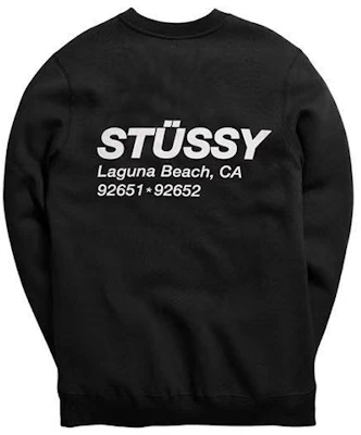 Stüssy Vintage Logo Crewneck Sweatshirt Unisex - Hitam 1914269 Lookbook Stüssy Vintage Logo Crewneck Sweatshirt Unisex - Hitam 1914269