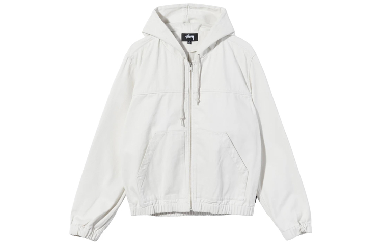 Stüssy Vintage Pocket Hoodie Zip-Up Jacket Long Sleeve 115567