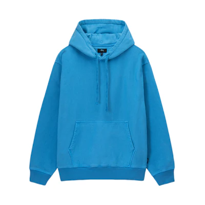 Stüssy Vintage Washed Fleece Hoodie, Unisex Retro American Style SUSSW118509MJ-1