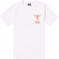 Stüssy Warrior Tribe Tee White Stüssy Warrior Tribe Tee White