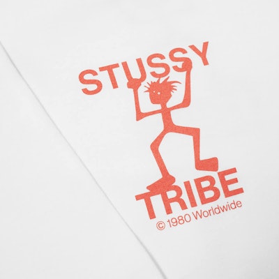Stüssy Warrior Tribe Tee White Order Stüssy Warrior Tribe Tee White