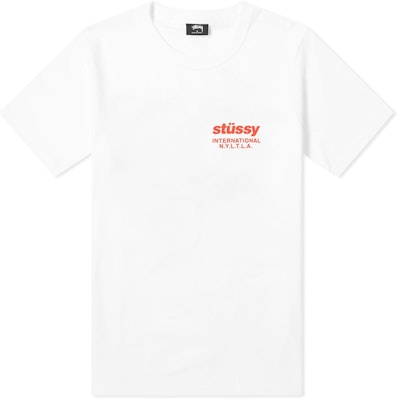 Stüssy Windflower Tee White Buy Stüssy Windflower Tee White