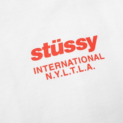 Stüssy Windflower Tee White Order Stüssy Windflower Tee White