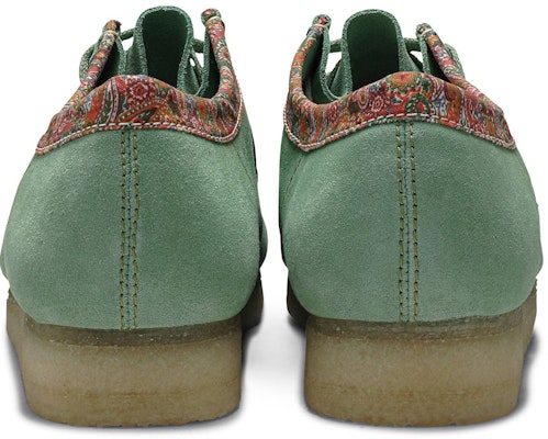 Stüssy x Clarks Wallabee 'Sage' Sepatu Kolaborasi 261424057070 Details for Stüssy x Clarks Wallabee 'Sage' Sepatu Kolaborasi 261424057070