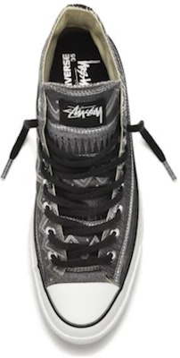 Stüssy x Converse Chuck 70 High 'Hitam Magnet Abu-Abu' 150794C Shop Stüssy x Converse Chuck 70 High 'Hitam Magnet Abu-Abu' 150794C