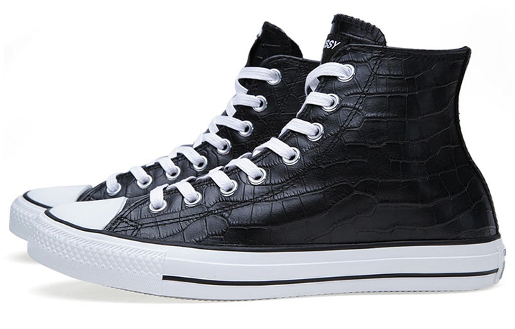 Lookbook Stüssy x Converse Chuck Taylor All Star Hi 'Hitam' 141087C