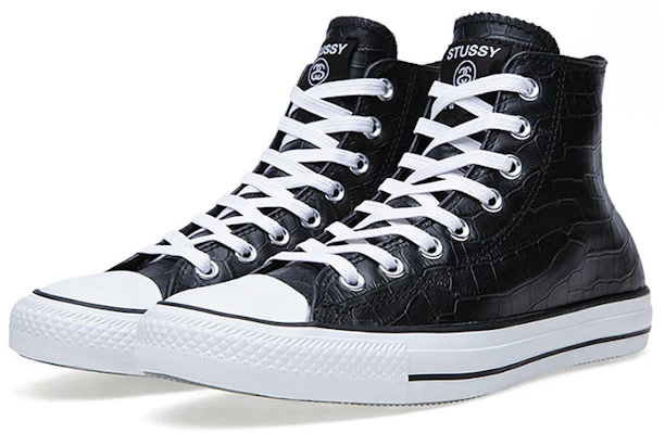 Stüssy x Converse Chuck Taylor All Star Hi 'Hitam' 141087C Shop Stüssy x Converse Chuck Taylor All Star Hi 'Hitam' 141087C