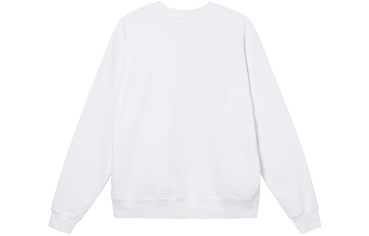 Lookbook Stüssy x CPFM 愛心連帽衫 白色 男女款 復古美式字母圖案毛衣 3913700