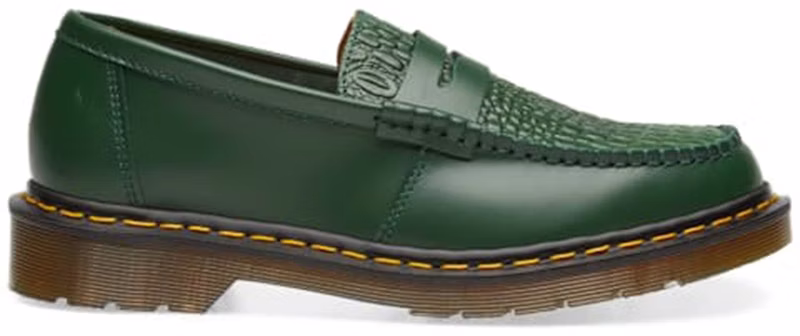 stussy-x-dr-martens-penton-loafer-dark-green