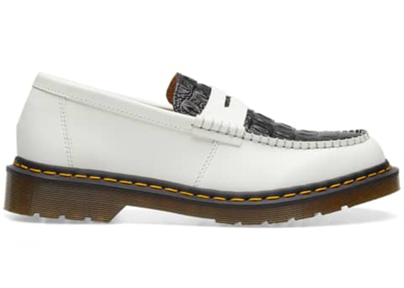 Stüssy x Dr. Martens Penton Loafer 'White' 24359101-55025