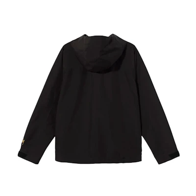 Stüssy GORE-TEX Black Dual-Sleeve Logo Zip Hoodie Jacket Unisex Retro Style Stussy-SS21-320