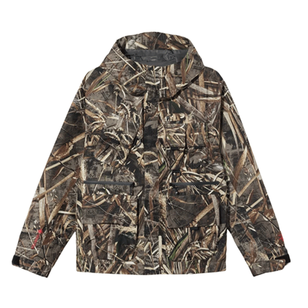 Stüssy GORE-TEX Camo Tree Branch Print Zip Hoodie Jacket Unisex Retro Style Stussy-SS21-319