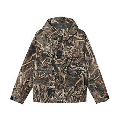 Stüssy GORE-TEX Camo Tree Branch Print Zip Hoodie Jacket Unisex Retro Style Stussy-SS21-319