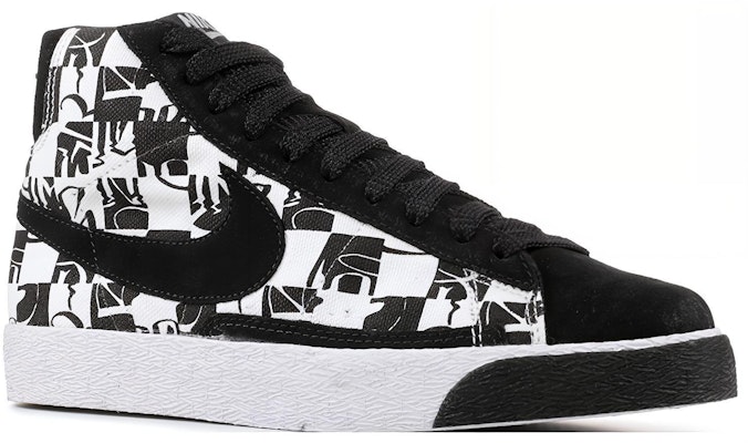 Stüssy x NEIGHBORHOOD x Nike SB Blazer 'Black' 332286-101 Lookbook Stüssy x NEIGHBORHOOD x Nike SB Blazer 'Black' 332286-101
