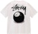 Stüssy x Nike 8 Ball T-shirt 'White' (Asia Sizing)