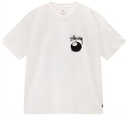 Stüssy x Nike 8 Ball T-shirt 'White' (Asia Sizing) Order Stüssy x Nike 8 Ball T-shirt 'White' (Asia Sizing)