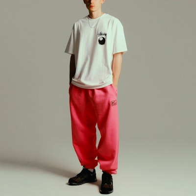 Stüssy x Nike 8 Ball T-shirt 'White' (Asia Sizing) Lookbook Stüssy x Nike 8 Ball T-shirt 'White' (Asia Sizing)