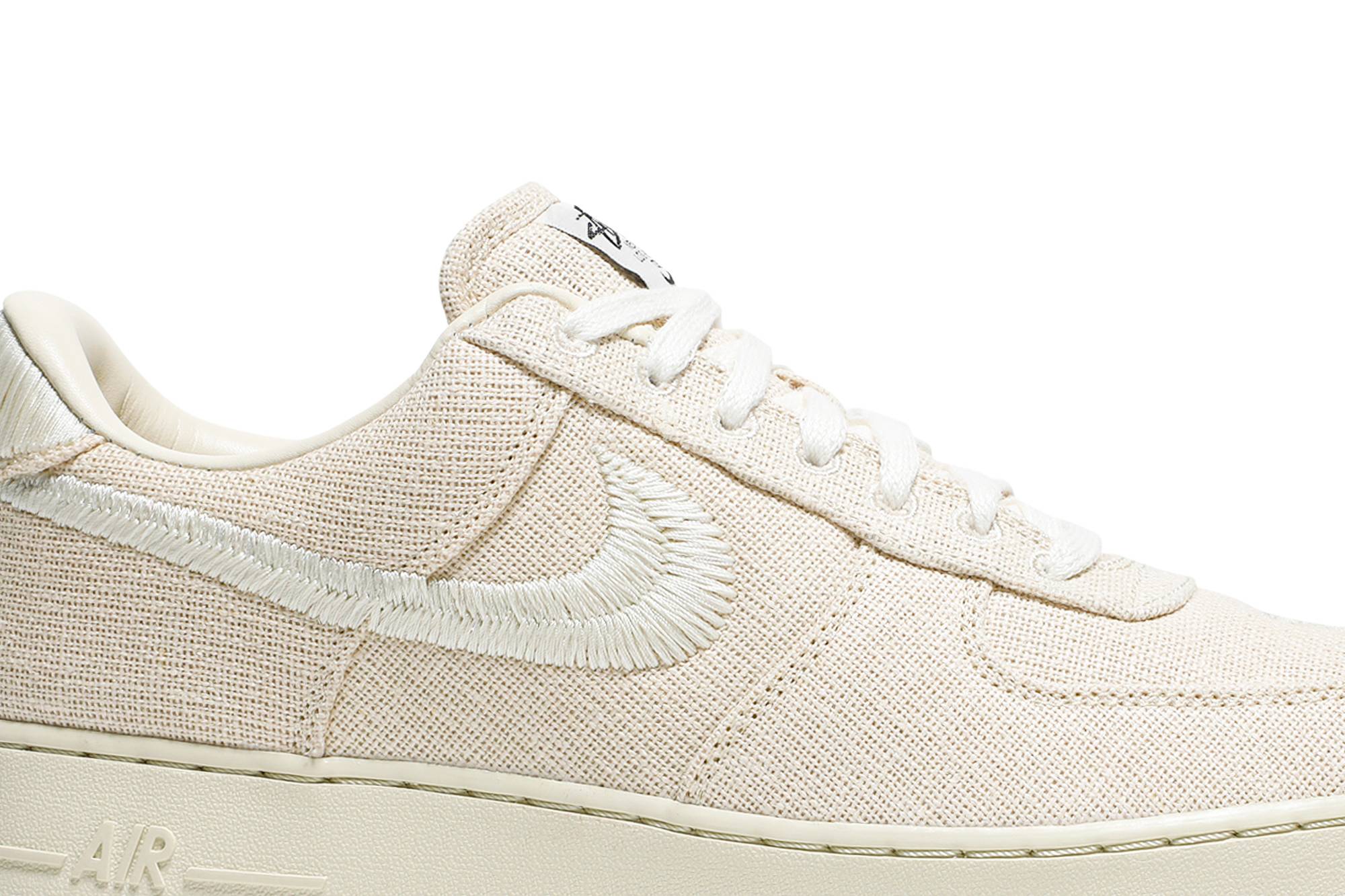 Stüssy x Nike Air Force 1 Low 'Fossil' CZ9084-200 - Image 2