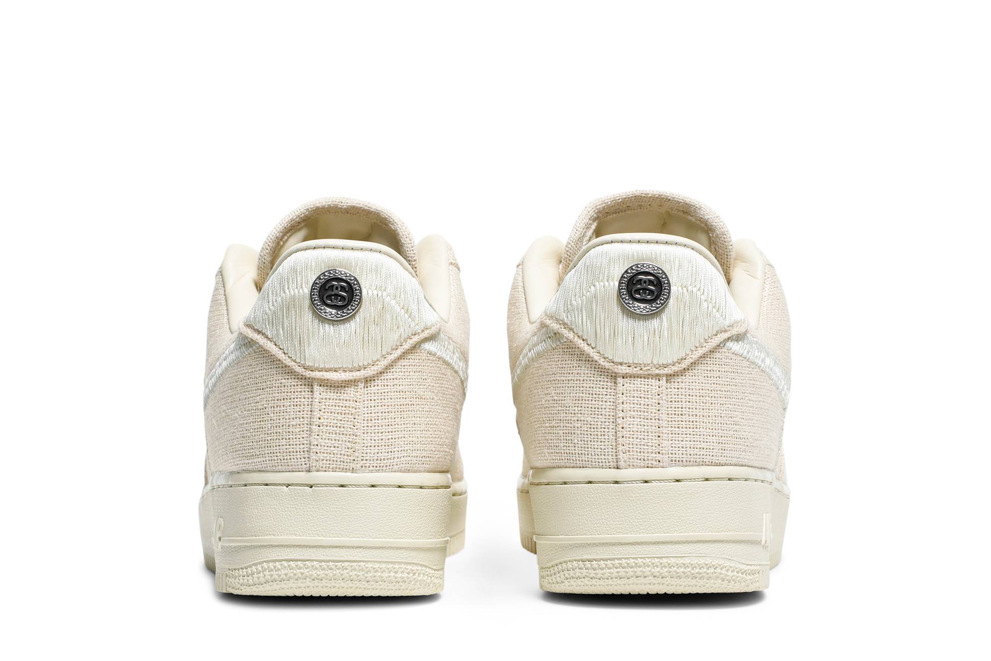 Stüssy x Nike Air Force 1 Low 'Fossil' CZ9084-200 - Image 6