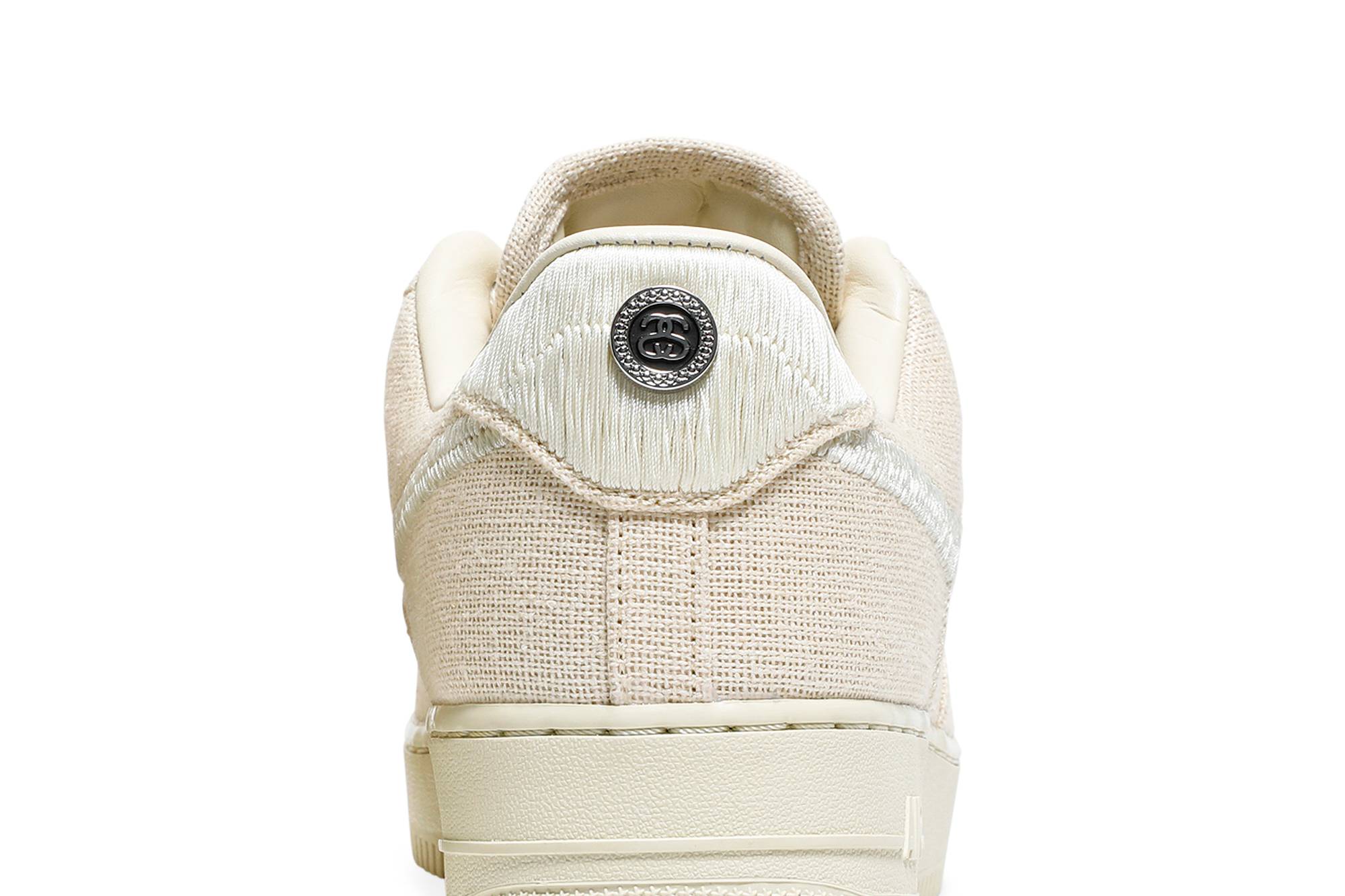 Stüssy x Nike Air Force 1 Low 'Fossil' CZ9084-200 - Image 7