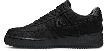 Stüssy x Nike Air Force 1 Low 'Hitam Polos' CZ9084-001 Lookbook Stüssy x Nike Air Force 1 Low 'Hitam Polos' CZ9084-001