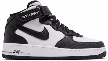 Stüssy x Nike Air Force 1 Mid 'Black Grey' DJ7840-002 Stüssy x Nike Air Force 1 Mid 'Black Grey' DJ7840-002