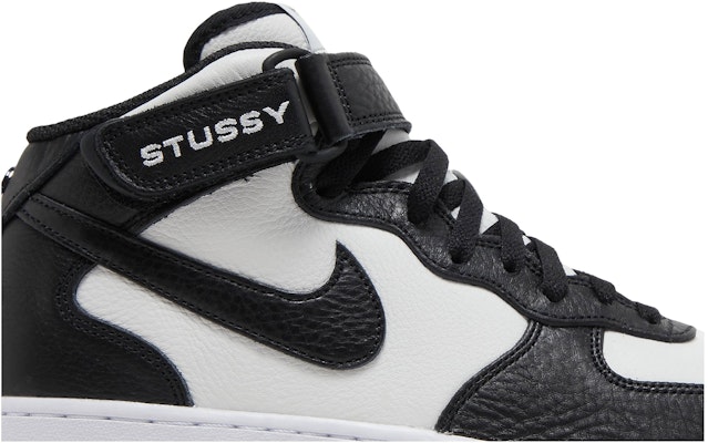 Stüssy x Nike Air Force 1 Mid 'Black Grey' DJ7840-002 Order Stüssy x Nike Air Force 1 Mid 'Black Grey' DJ7840-002