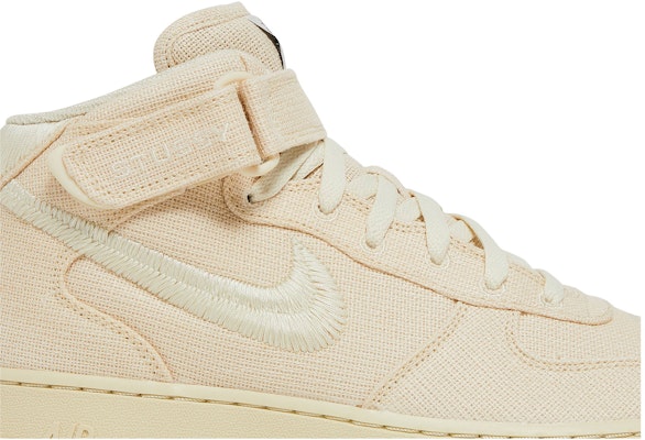 Stüssy x Nike Air Force 1 Mid 'Stüssy Fossil' DJ7841-200 Order Stüssy x Nike Air Force 1 Mid 'Stüssy Fossil' DJ7841-200