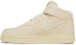 Stüssy x Nike Air Force 1 Mid 'Stüssy Fossil' Lelaki Wanita Sneakers DJ7841-200