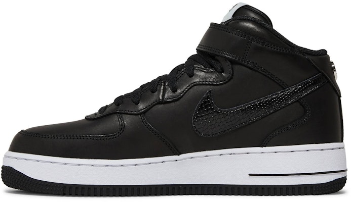 Stüssy x Nike Air Force 1 Mid Lelaki Wanita Kasut Sneakers DJ7840-001 Lookbook Stüssy x Nike Air Force 1 Mid Lelaki Wanita Kasut Sneakers DJ7840-001