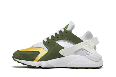 Stüssy x Nike Air Huarache LE 'Dark Olive' 2021