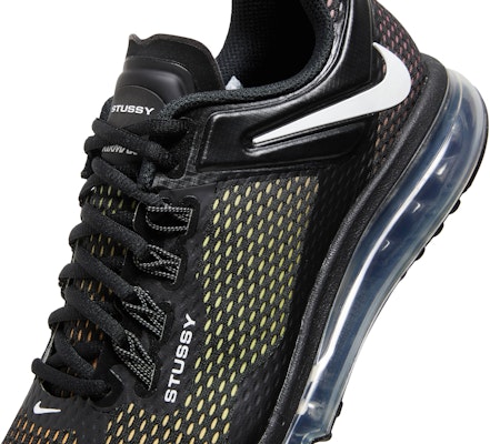 Stüssy x Nike Air Max 2013 'Black' DO2461-001 1
