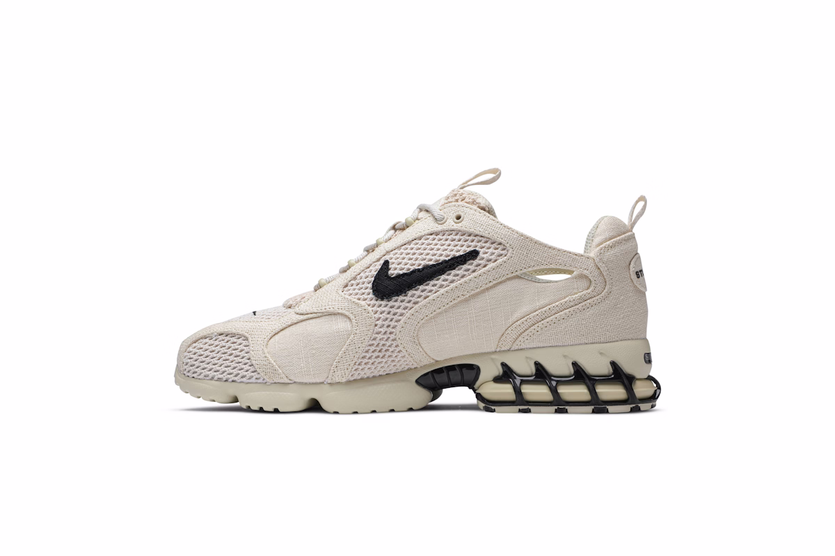 Stüssy x Nike Air Zoom Spiridon Caged 2 'Fossil'