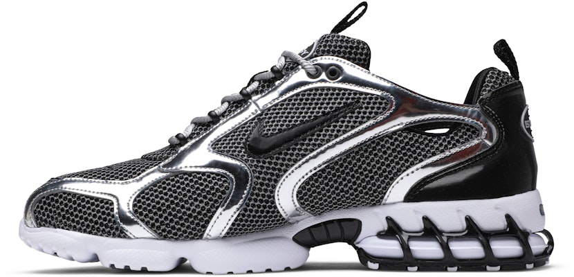 Stüssy x Nike Air Zoom Spiridon Caged 2 'Pure Platinum' CU1854-001 Lookbook Stüssy x Nike Air Zoom Spiridon Caged 2 'Pure Platinum' CU1854-001