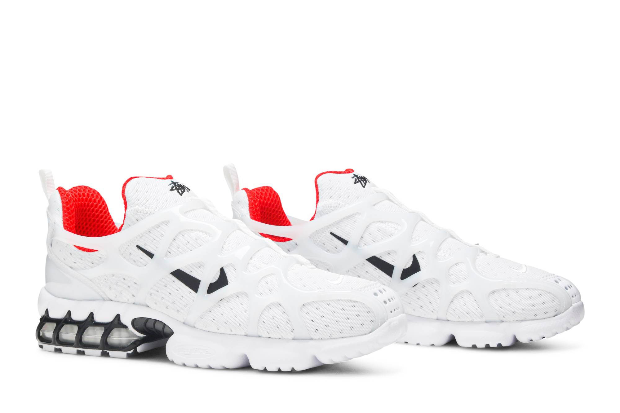 Stüssy x Nike Air Zoom Spiridon Kukini 'White' CJ9918-100 - Image 8