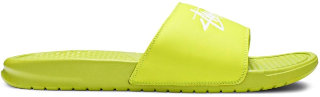 Stüssy x Nike Benassi 'Bright Cactus' CW2787-300 Stüssy x Nike Benassi 'Bright Cactus' CW2787-300